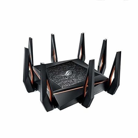 ASUS ROG Rapture IEEE 802.11ax Ethernet Wireless Router - 2.40 GHz ISM Band - 5 GHz UNII Band GT-AX11000